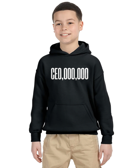 CEO,OOO,OOO  Unisex Kids Hoodie